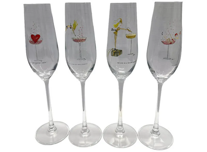Glass champagne Kjærligheten 24cm - Sølje Bergman