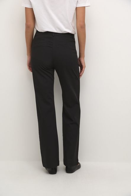 Hovedbilde Lea Flared chino pants - Black Deep