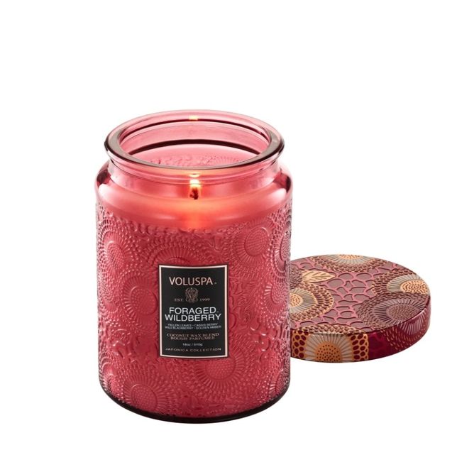 Hovedbilde Voluspa Large Jar Candle 100t Foraged Wildberry