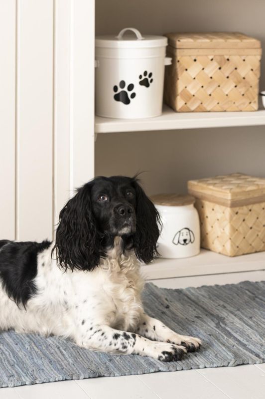 Hundematboks i metall med trelokk – 2,2 liter