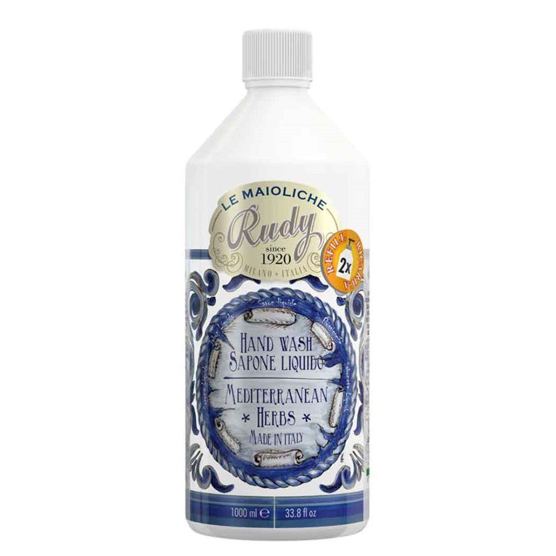 Refill - Flytende Såpe Mediterranean Herbs 1L