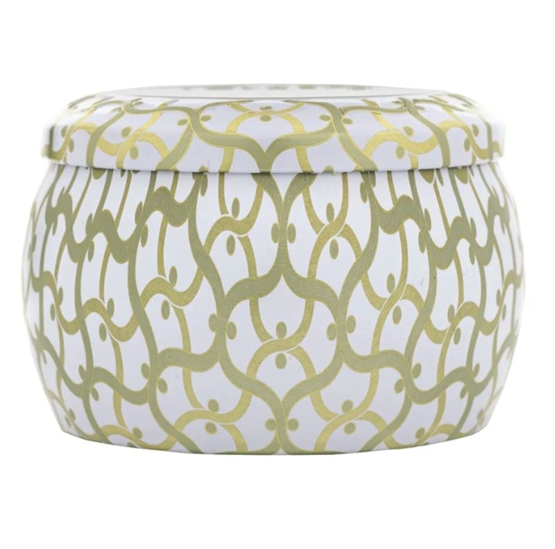 Voluspa Mini Tin 25t Eucalyptus & White Sage