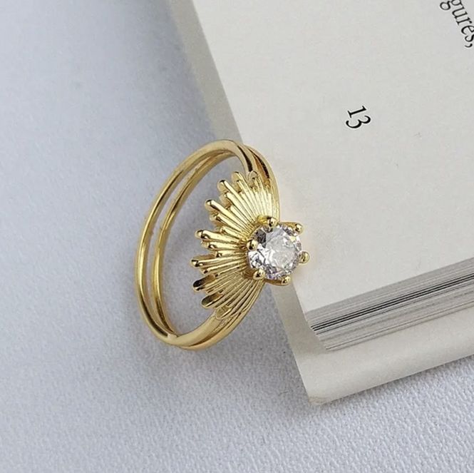 Hovedbilde Selma Ring 18K Gold Size 6