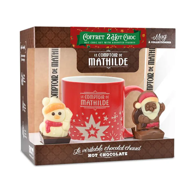 Hovedbilde Mathilde Hot Chocolate med krus Christmas Edition